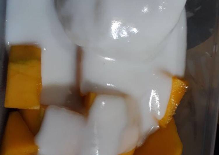 Bagaimana Menyiapkan Mango stiky rice Anti Gagal