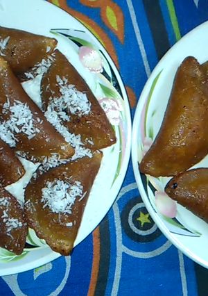 صورة لوصفة القطايف بالمكسرات وسر قرمشتها لمده يومين