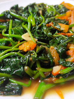 Foto resep Tumis Daun Ubi Jalar
