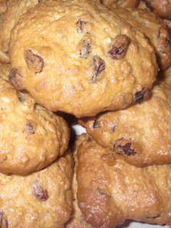 Una foto de Galletas de almendra y pasas
