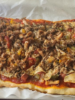 Una foto de Pizza con Mambo