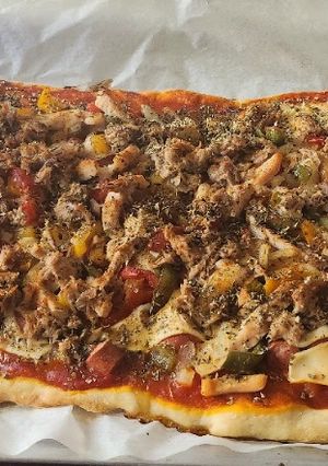 Una foto de Pizza con Mambo