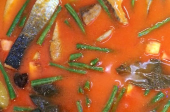 Resep Asam pedas tongkol sisik Anti Gagal