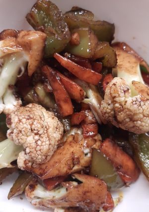 A picture of Crispy vegetables.