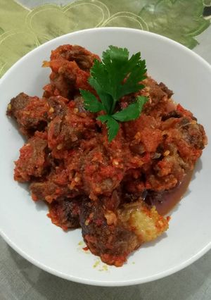 Foto resep Balado sapi