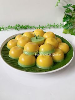 Foto resep Kue Talam Jagung Pandan