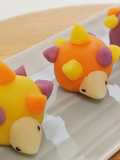 Small Nerikiri Wagashi: "Hedgehog"