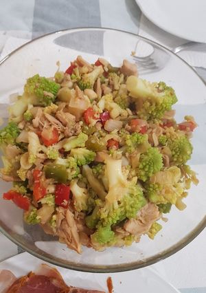Una foto de Romanesco al estilo asiático
