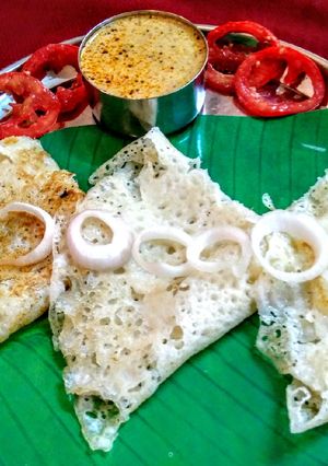 A picture of Neer dosa.