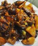 Eggplant stir fry