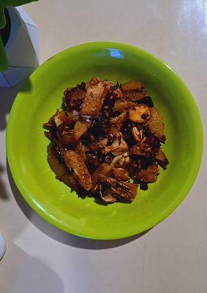 Foto resep Kentang ikan asin cabai garam