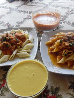 Una foto de Macarrones en salsa de carne | Estilo James Salaz