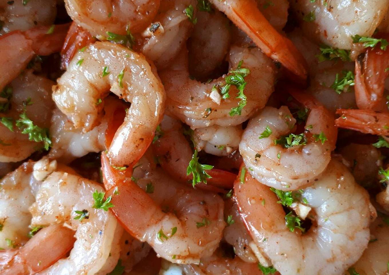 Camarones picantes estilo coreano