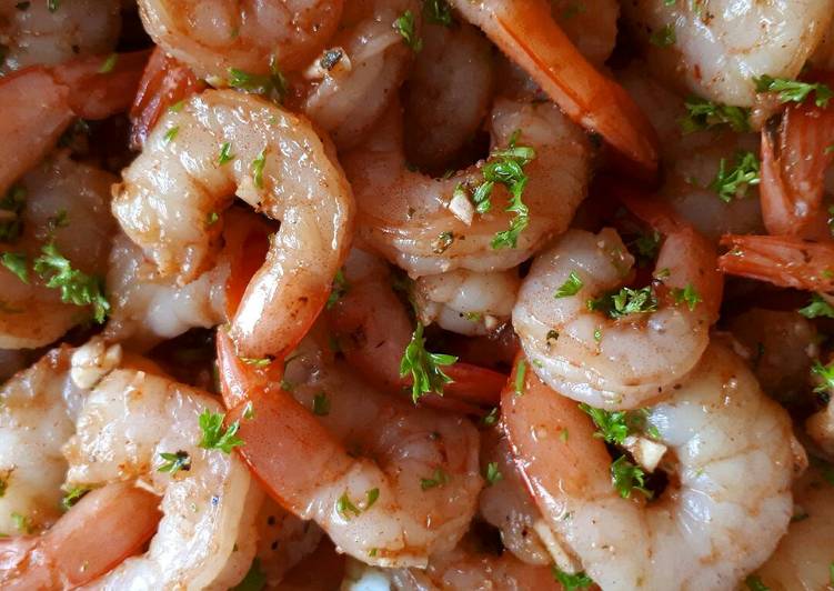 Camarones picantes estilo coreano