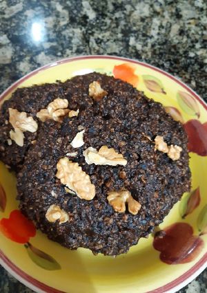 Una foto de Galletitas de avena y porotos negros