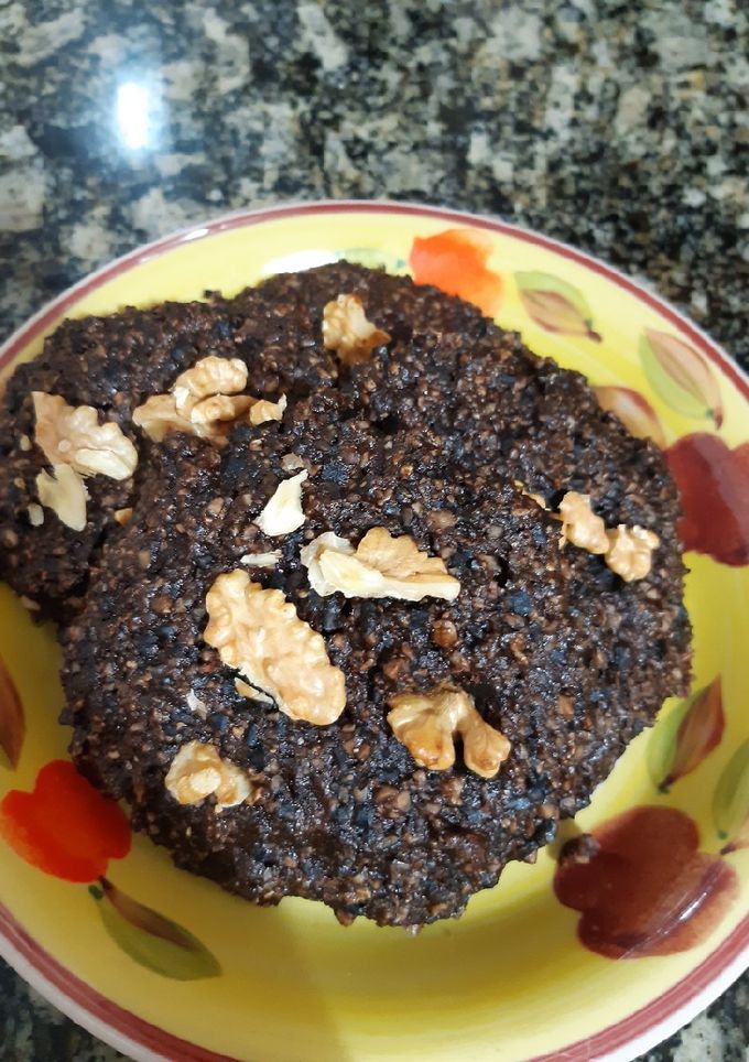 Una foto de Galletitas de avena y porotos negros