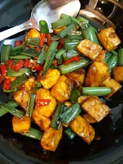 Foto resep Tumis Tahu Kembang Bawang