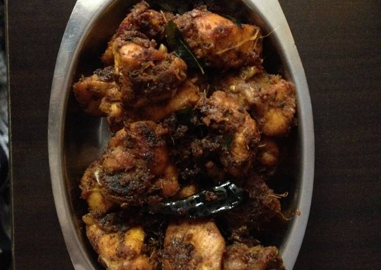 Simple Way to Prepare Yummy Spicy Chicken Fry