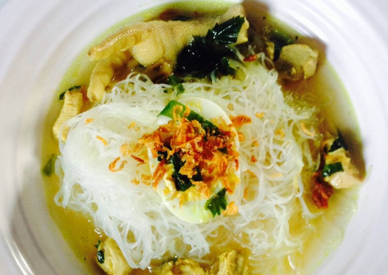 Soto ayam spesial