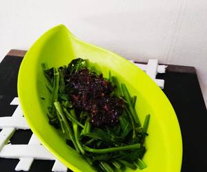 Resep mudah Rujak kangkung Enak Sempurna