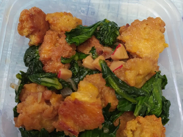 Cara Mudah Membikin Resep Tumis Perkedel Tahu + Sawi yang Menggugah Selera Anti Ribet, Mantap