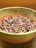 Ensalada de repollo dulzona