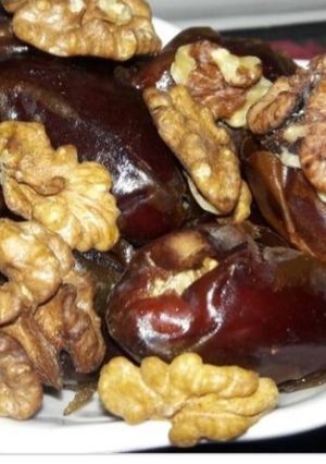 صورة لوصفة تمر محشي