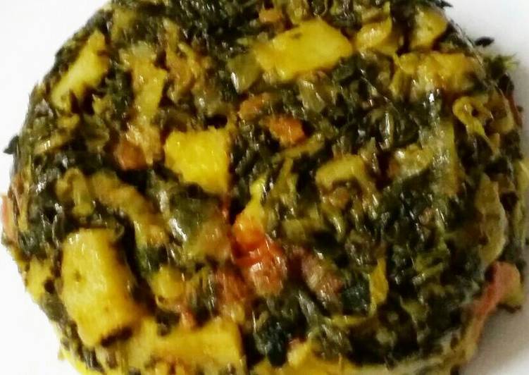 Recipe of Any-night-of-the-week Methi Aloo