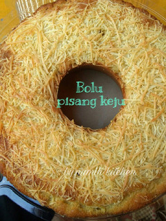 Foto resep Bolu pisang keju