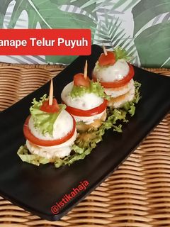 Foto resep 480. Canape Telur Puyuh