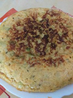 Una foto de Tortilla de merluza