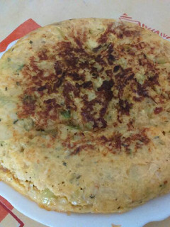 Una foto de Tortilla de merluza
