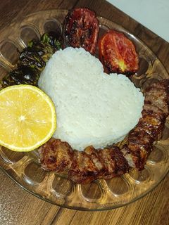 عکسی از دستور کباب با لایه میانی دنبه (کباب ناپلئونی)