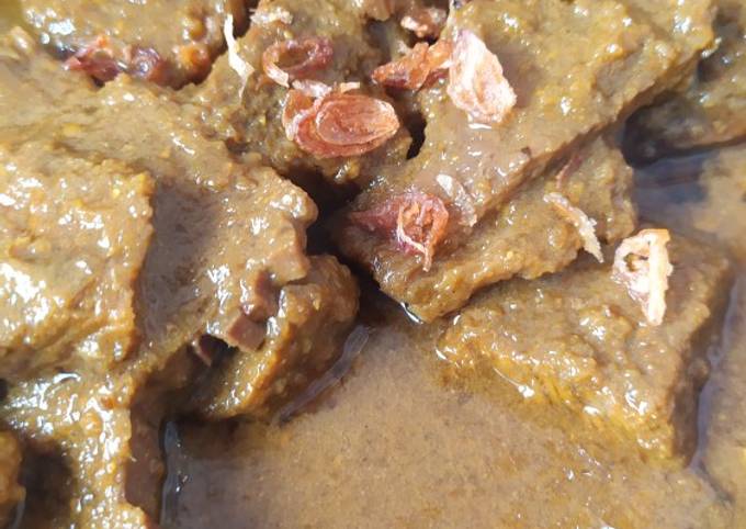 Bistik Daging Sapi (Saya Masak Untuk Anak Usia 2 Tahun)