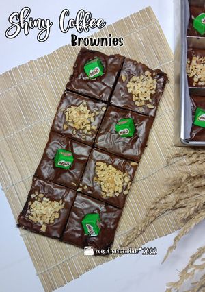 Foto resep Shiny Coffee Brownies