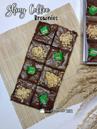 Langkah Mudah untuk Membikin Resep Shiny Coffee Brownies yang Bisa Manjain Lidah Anti Ribet, Menggugah Selera