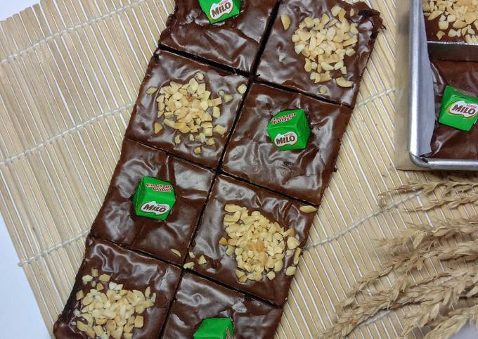 Resep Shiny Coffee Brownies Anti Gagal