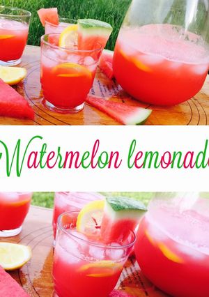 A picture of Watermelon Lemonade.