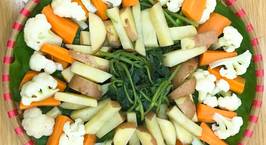 Hình ảnh món Cà rốt và rau củ hấp thập cẩm