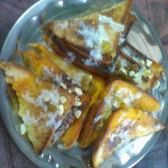 A picture of Sweet bread rabri.