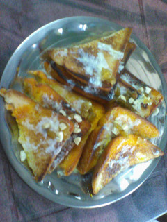 A picture of Sweet bread rabri.