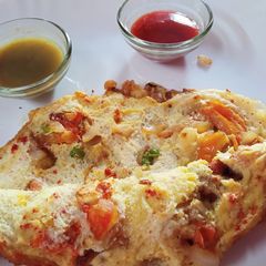 A picture of Fluffy Omellete.