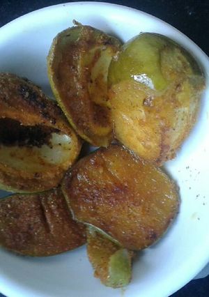 A picture of Masala Raw mango.