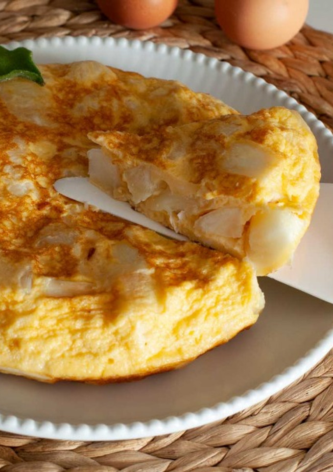 Una foto de Tortilla sin patata