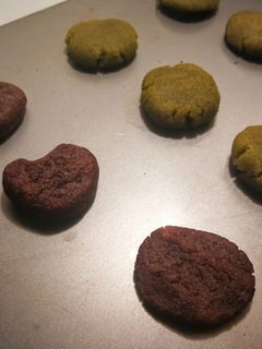 抹茶可可杏仁餅乾 的食譜成品照片
