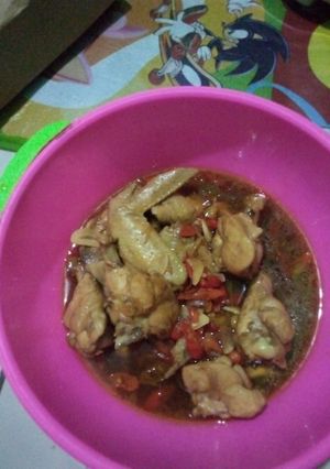 Foto resep Ayam kecap pedas manis