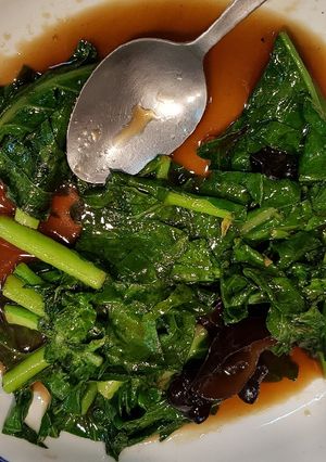 รูปของ ผัดผักคะน้า vegetarian