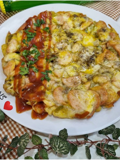 عکسی از دستور پیتزا سیب زمینی 😋