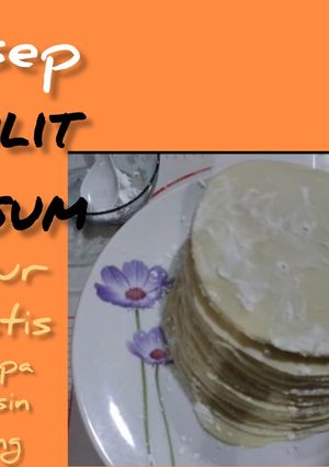 Foto resep Kulit Dimsum/siomay Lentur elastis tidak mudah robek