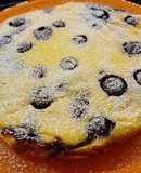 Torta allo yogurt e mirtilli, senza glutine